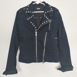 Hudson Stud Detail Moto Jacket